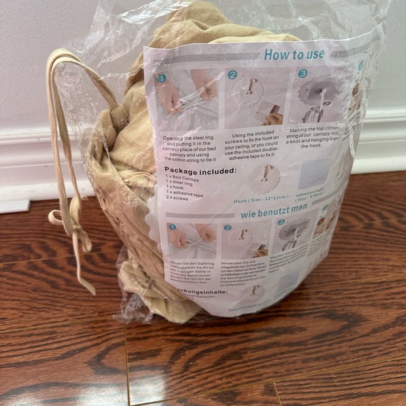 Beige Hanging Canopy - Picture 6 of 9